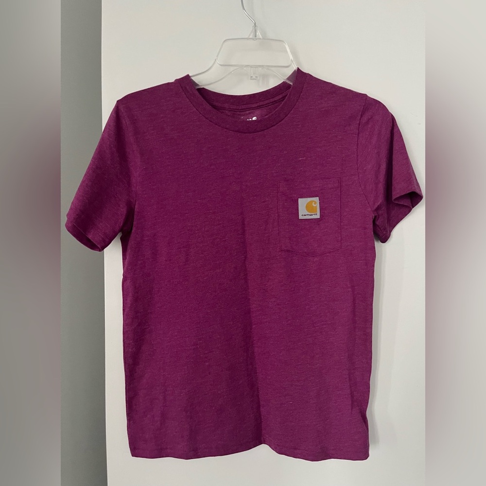 Carhartt Purple T-Shirt (Size: M)